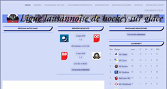 Desktop Screenshot of ligue-lausannoise.ch